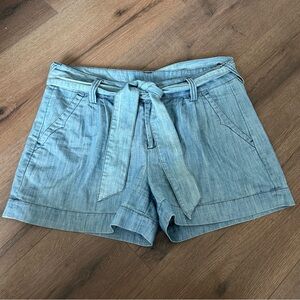 Ariat Denim Blue Women's Shorts with Tie Size 29